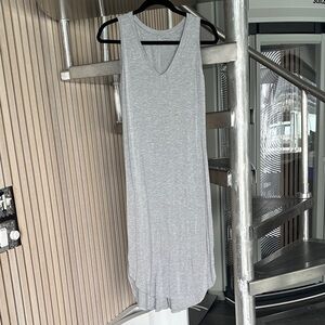 Daily Ritual Gray Sleeveless Dress